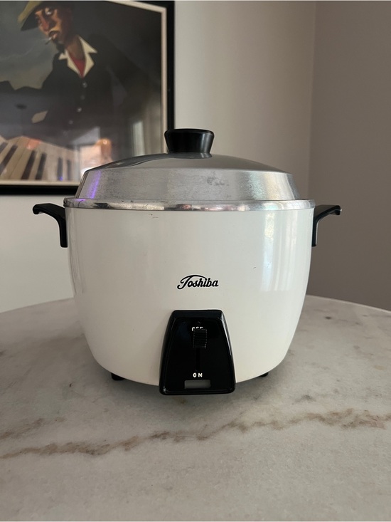 Toshiba Other - 1950s Vintage Toshiba Rice Cooker ER-4 & Original Manual - MADE IN JAPAN - White